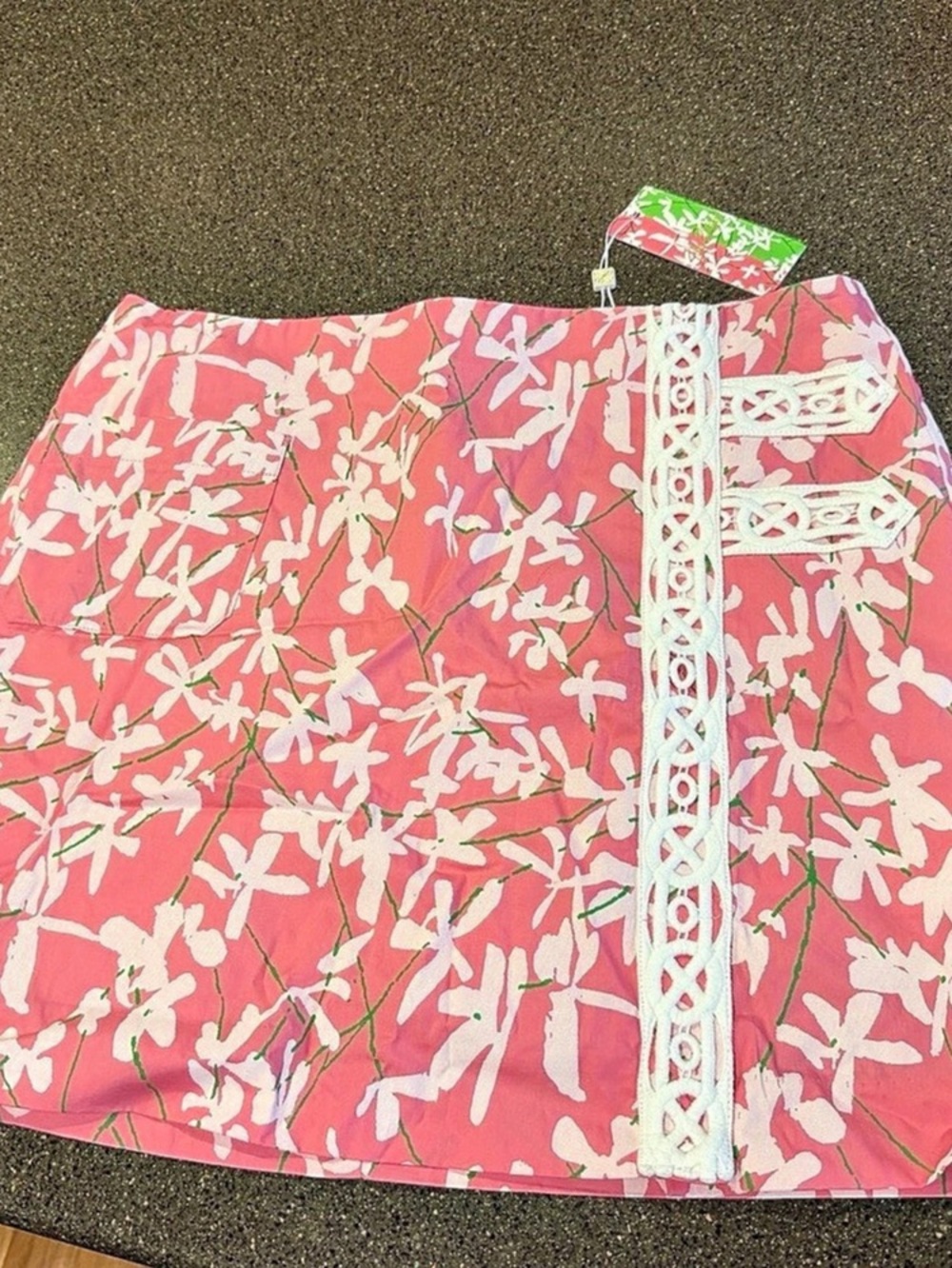 Lilly Pulitzer Daye Mini Skort in Confetti Pink